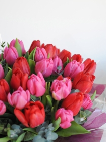 True Love Tulip Handtied